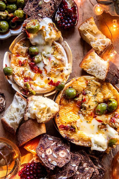 Caramelized Honey Baked Brie with Warm Olives. - Half Baked Harvest