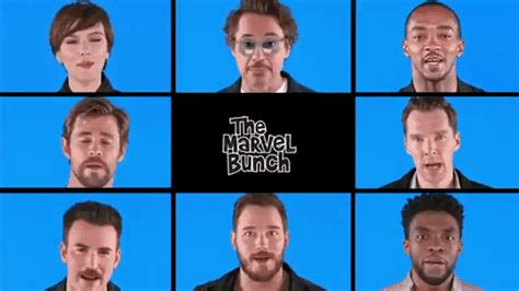 Avengers: Infinity War Cast Sings a Marvelous Brady Bunch Theme Song ...