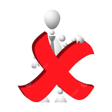 negative clipart hd png man  red negative symbol people human