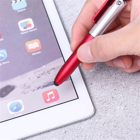 Multi-function 4-in-1 Folding Ballpoint Pen Screen Stylus Touch Pen ...