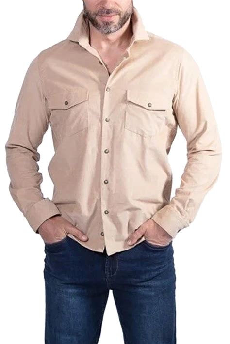 Мужская джинсовая рубашка Montana 12190 RW | PlanetJeans.ru
