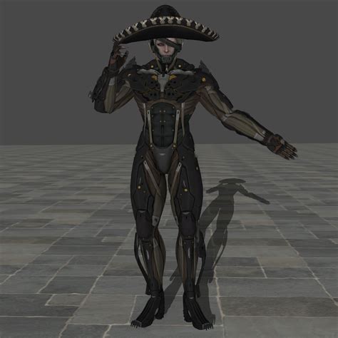 raiden  mexican disguise hat  zeushk  deviantart