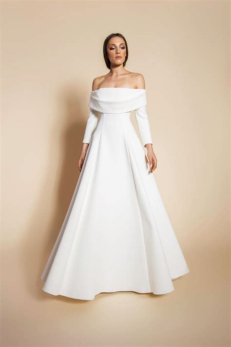 Sussex Gown | Designer Bridal & Wedding Dress | Off the Shoulder Gown ...