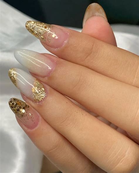 Unhas Com Brilho Na Ponta - Desenhos De Pontas De Unhas Com Brilho