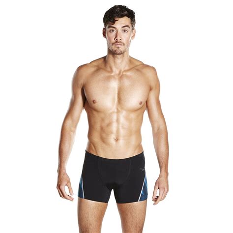 Speedo Endurance Plus Speedo Fit Graphic Mens Aquashorts - Sweatband.com