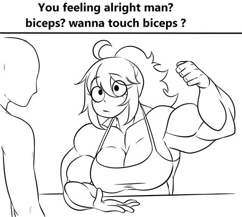 You feeling alright man? biceps? wanna touch Biceps? | Know Your Meme