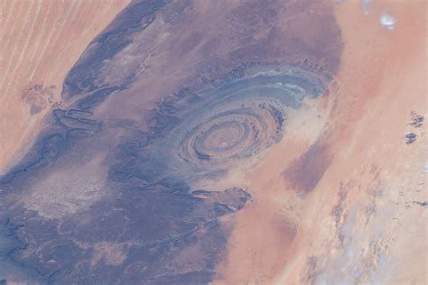 The Richat Structure -- "Eye of the Sahara" -- "in northwestern