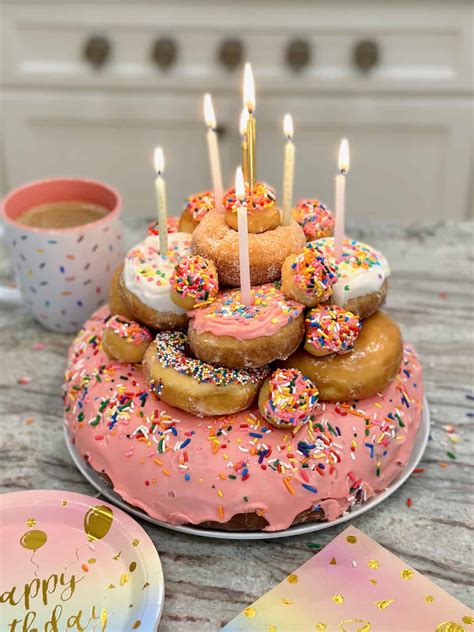 birthday cake donut 5