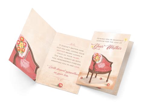 Mother Sympathy Card — Prime Greetings