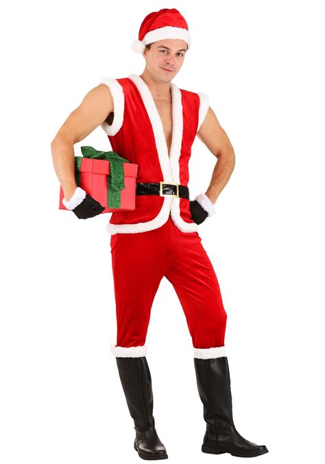 Sexy Santa Claus Men's Costume