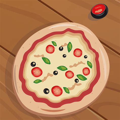 ArtStation - Pizza in Illustrator