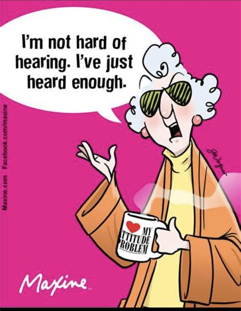 Maxine Old Lady Meme Cartoon