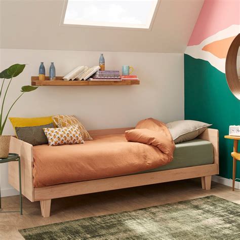 lit bois massif extensible en largeur