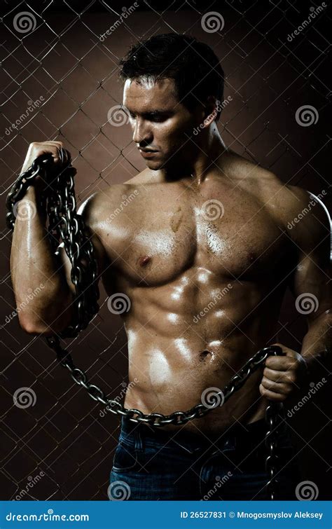 Muscular worker stock image. Image of labourer, cutie - 26527831
