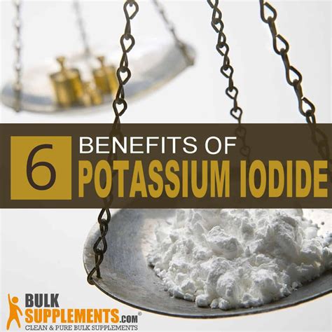 6 Versatile Benefits of Potassium Iodide