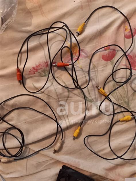 (Арт-3.20) Кабель 1 RCA папа - 1 RCA папа (тюльпаны) 1.1м, 6шт., цена ...