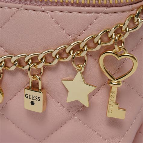 Детска раница за момиче розова марка Guess. Произход Мианмар | Kidso.bg