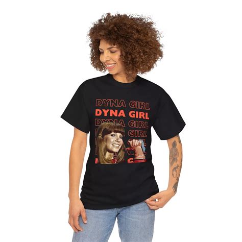 Dyna Girl Unisex Heavy Cotton Shirt, Judy Strangis, Electra Woman and