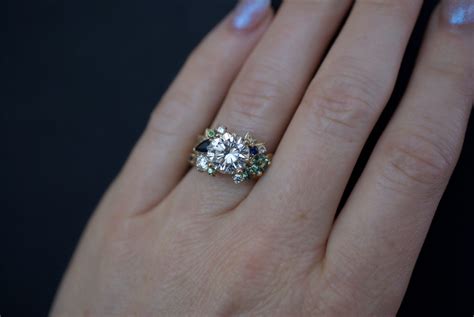 3 Carat Nature Inspired Engagement Ring | Custom Engagement Rings