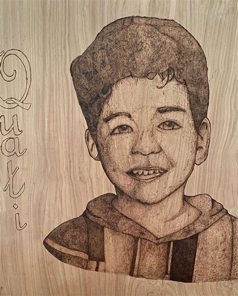 Custom Art Portrait Woodburning Decor - Etsy