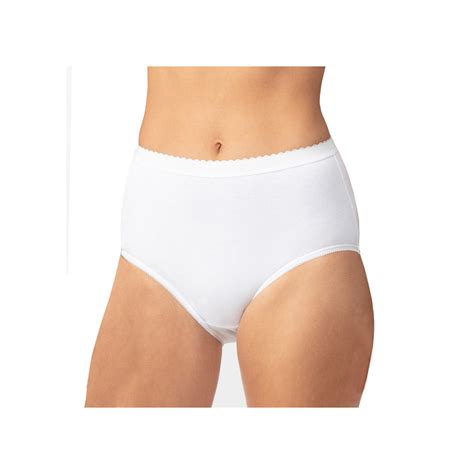 Organic Cotton Panties for Ladies Full Brief / Plus Size - 3 pk #478X ...