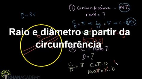 O Diâmetro Da Circunferência Equivale A Quantas Vezes O Raio