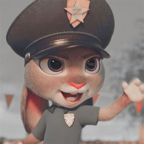 Judy Hopps Icon | Judy hopps, Disney icons, Cartoon animals