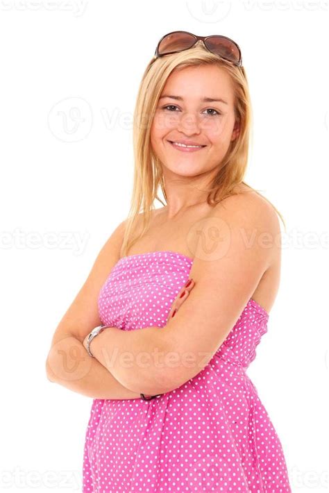 Lady in pink 15812145 Stock Photo at Vecteezy