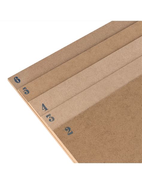 Amati Model - MDF sheet cm.50x40 mm. 4 - MDF Boards mm 500x400