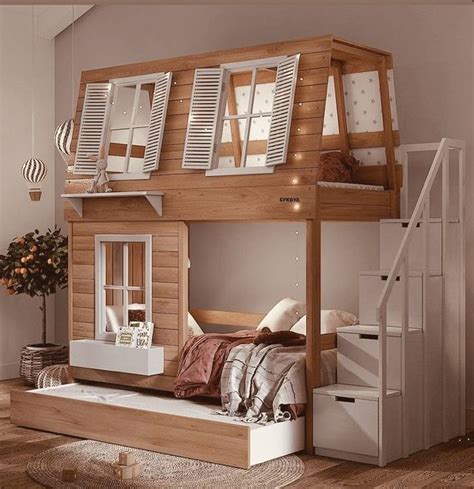 Детская кроватка домик Limin | Kids room interior design, Toddler rooms ...