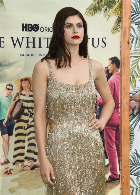 Alexandra Daddario Attends the Premiere of The White Lotus in Los ...
