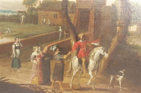 Flemish painting - Deulin Antiques Flemish painting