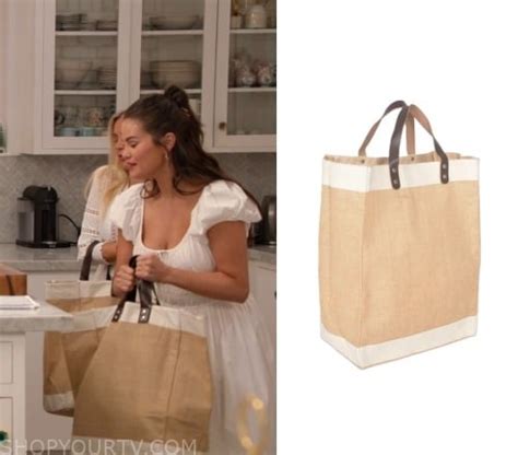 Selena + Chef: Home For The Holidays Selena's Jute Tote Bag | Shop Your TV