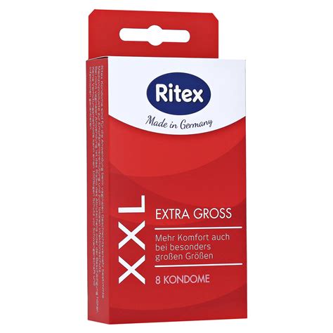Erfahrungen zu RITEX XXL Kondome 8 Stück - medpex Versandapotheke