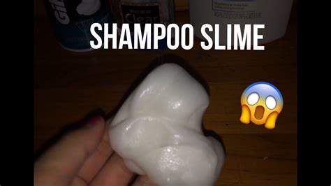 Diy: Shampoo Slime - YouTube