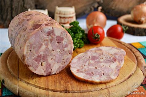 Ветчина рубленая из свинины и курицы | рецепт пошагово, фото, отзывы