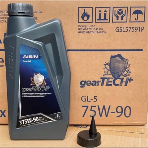 น้ำมันเกียร์ สังเคราะห์ GL5 AISIN เกรด 75W90 1ลิตร | Shopee Thailand