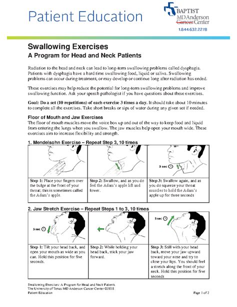 Swallowing Exercises - Patients with dysphagia have a hard time