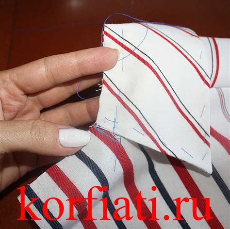 Отложной воротник без стойки - мастер-класс А. Корфиати