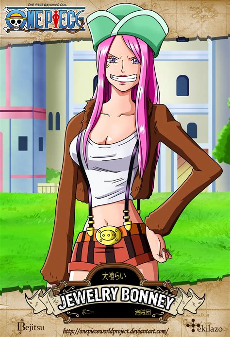 Jewelry Bonney | One piece, One piece luffy, One piece manga