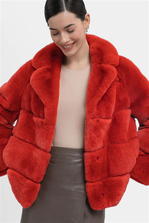 Шуба из меха кролика SnowQueen_collection 671171003 цены в Москве ...
