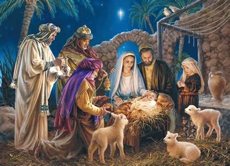 merry christmas | Weihnachtskarte grüße, Weihnachtsszenen, Krippenspiele