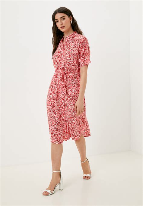 Платье Vero Moda, цвет: красный, RTLABH101001 — купить в интернет ...