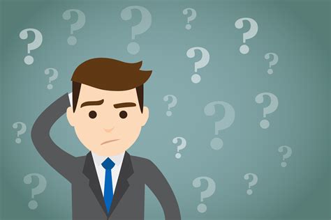 Businessman thinking 376227 Vector Art at Vecteezy