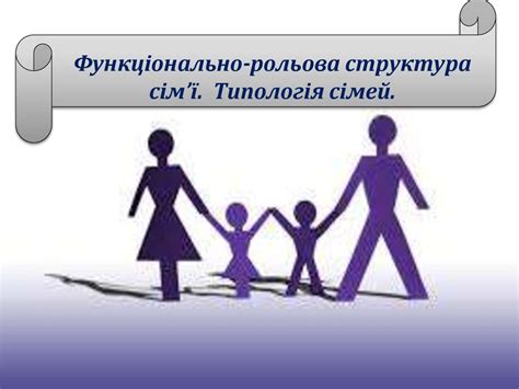 Функціонально-рольова структура сім’ї. Типологія сімей - презентация онлайн