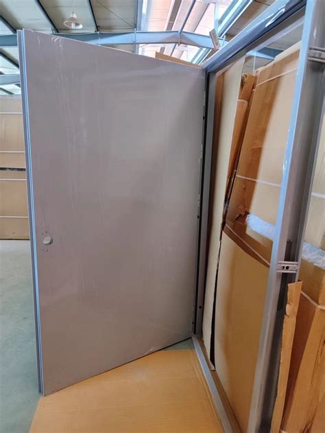 Hospital Project Certificated Emergency Fire Exit Fireproof Door Steel