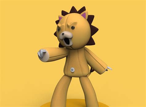 Fichier STL MODÈLE KON DE L'ANIME BLEACH・Idée pour impression 3D à ...