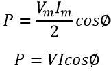 Power in AC Circuit - Circuit Globe