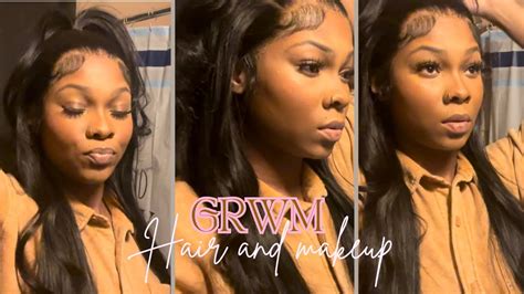 GRWM | HAIR AND MAKEUP - YouTube