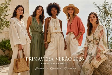 Tendências De Moda Verão 2026 - Tendências de Moda Primavera‑Verão 2026: Sustentabilidade, Cores e ...